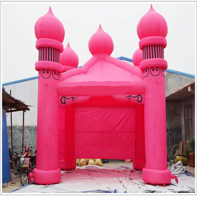 博白粉色户外帐篷